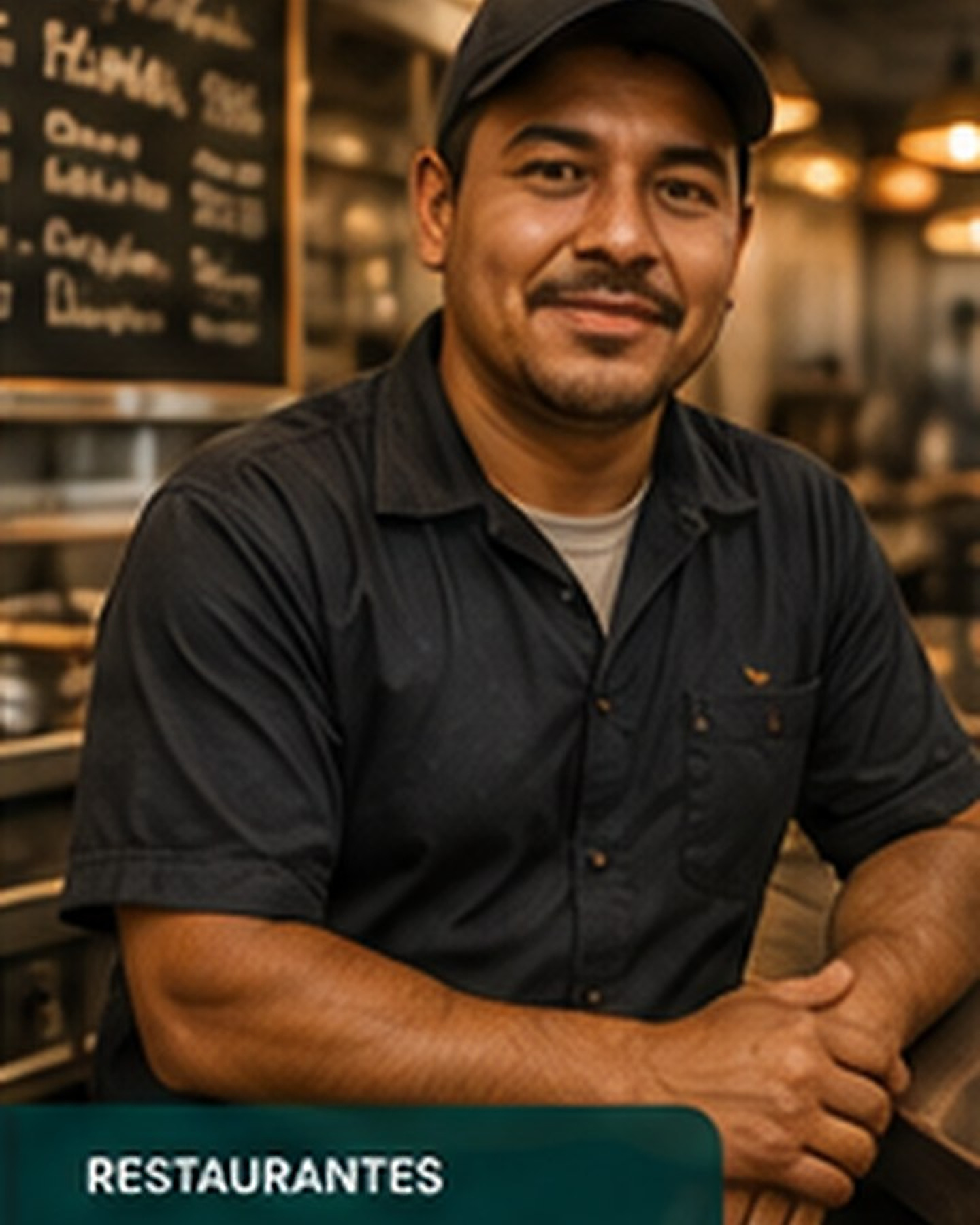 Small business operator in a service environment